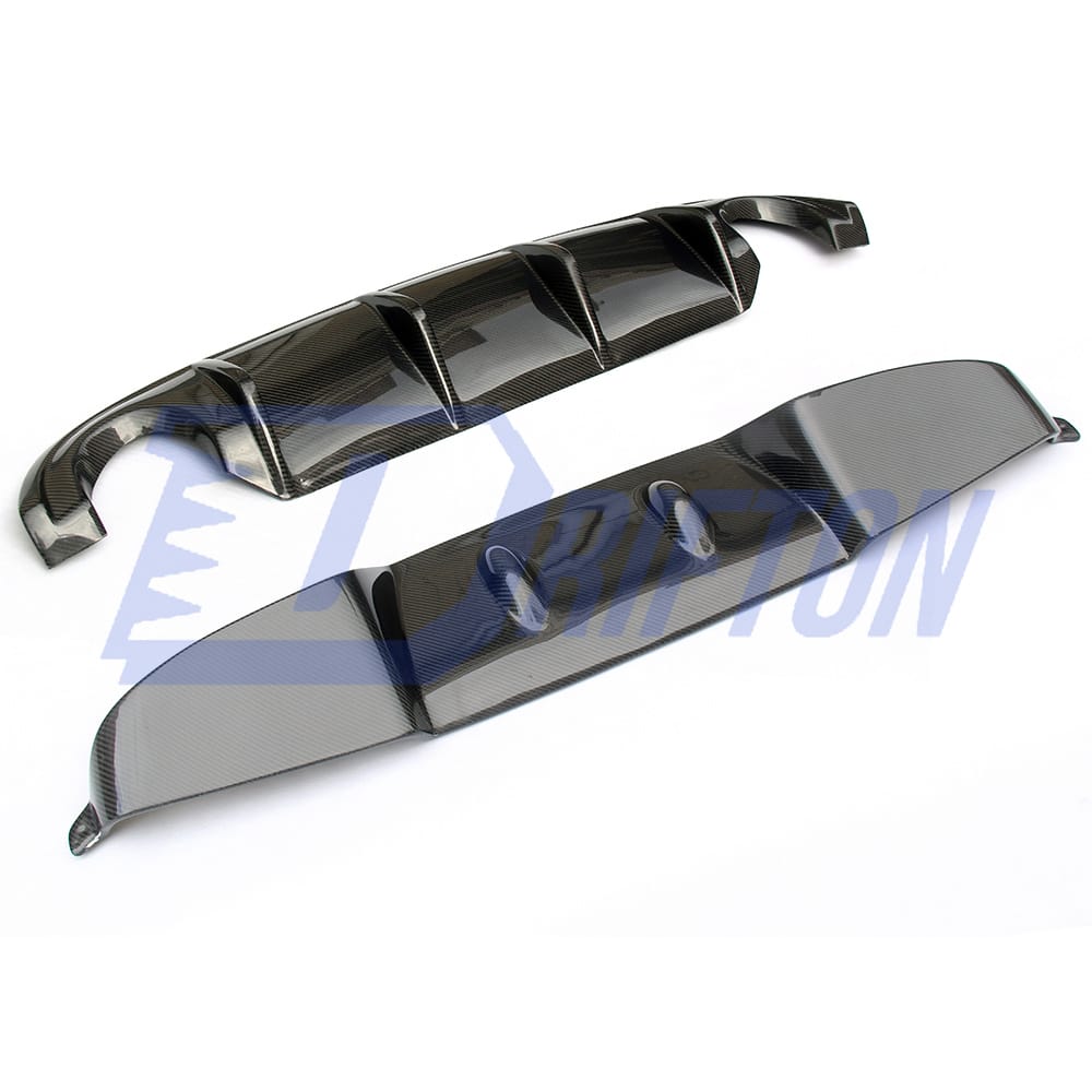 VE Style Carbon Fiber Rear Diffuer For Infiniti Q50 2013-2024