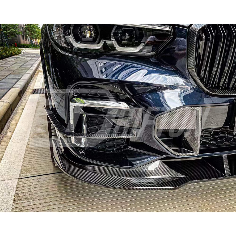 Dry Carbon Fiber Front Grille Frame For BMW X5 G05 2019-2023