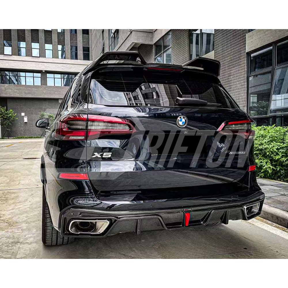 Dry Carbon Fiber Front Grille Frame For BMW X5 G05 2019-2023
