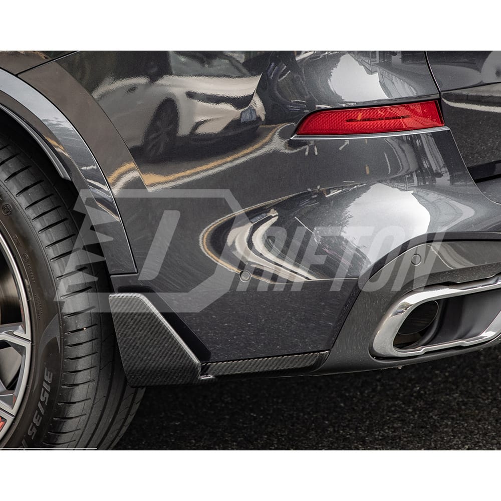 MP Style Dry Carbon Fiber Rear Diffuser For BMW X5 G05 LCI 2019-2023