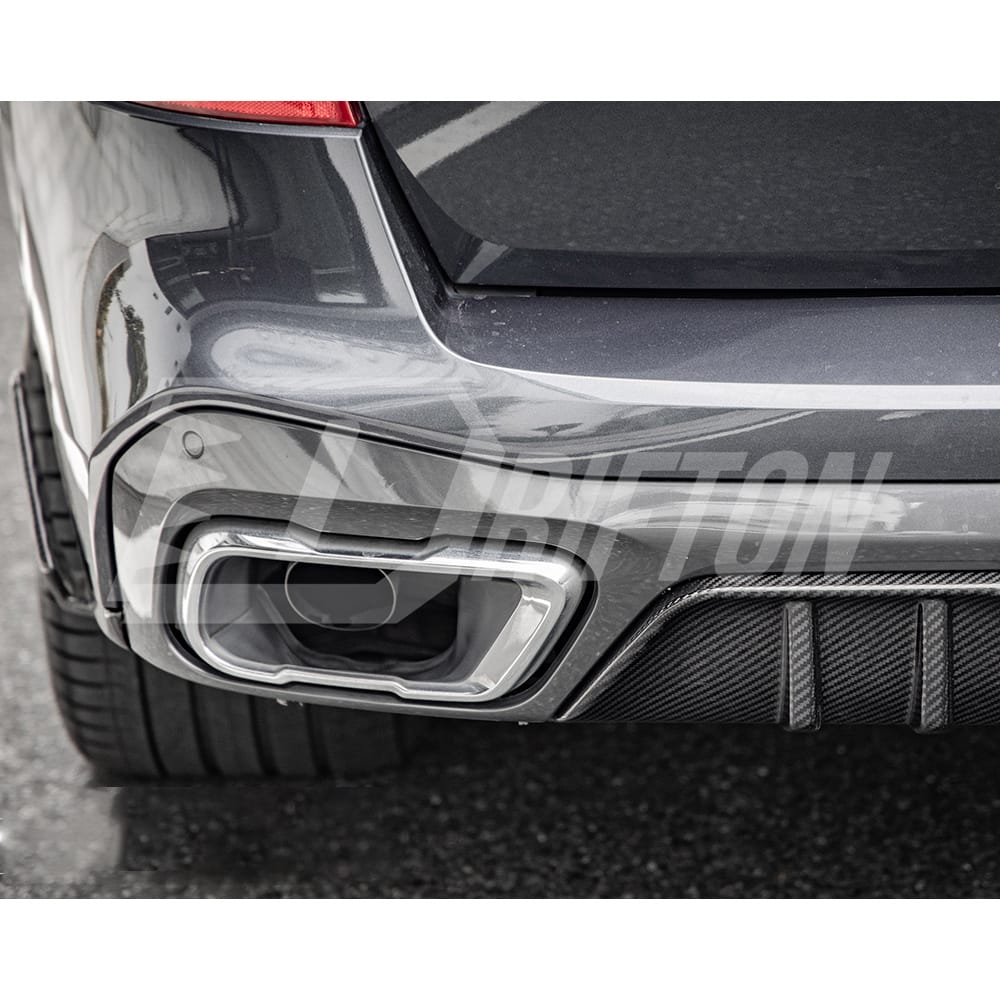 MP Style Dry Carbon Fiber Rear Diffuser For BMW X5 G05 LCI 2019-2023