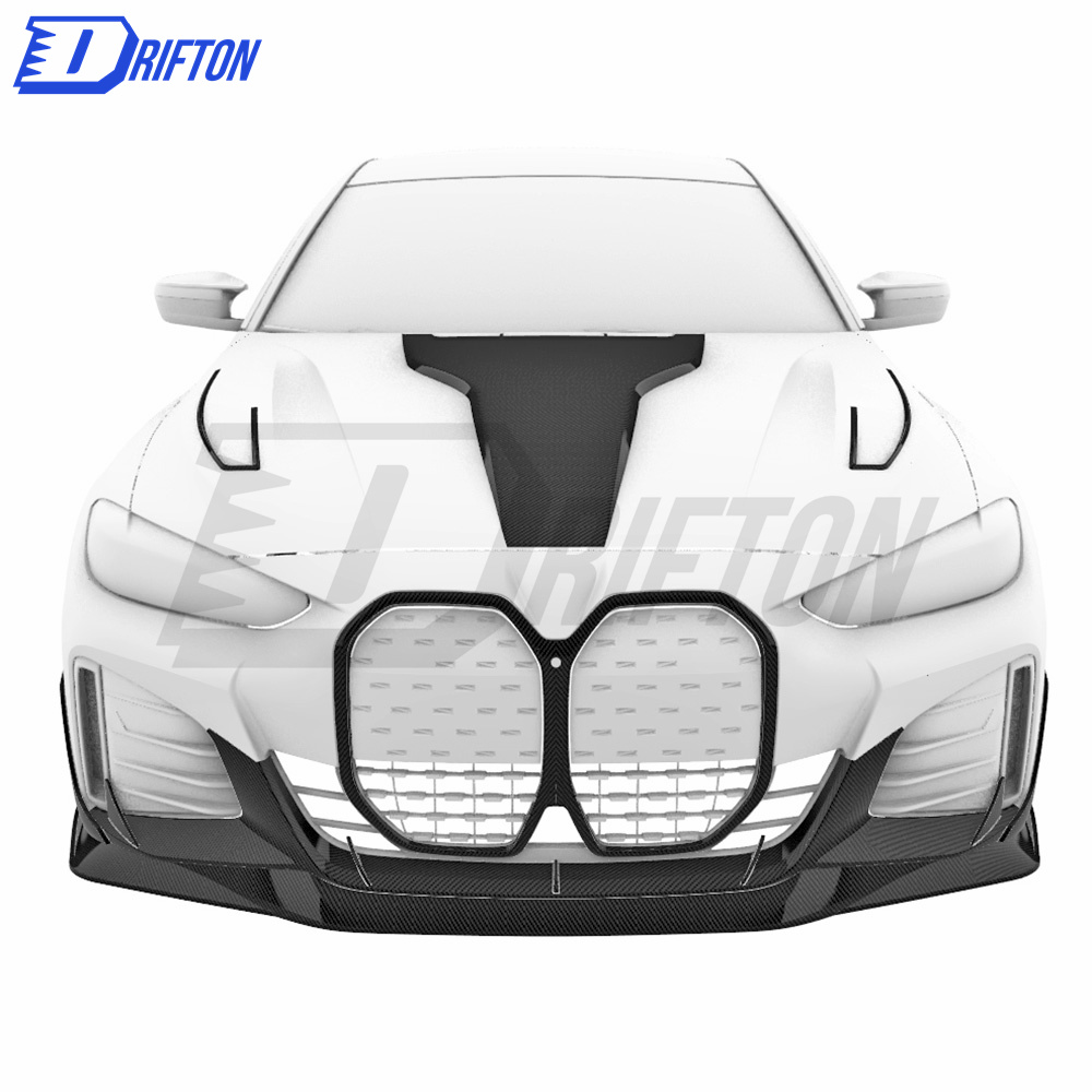 M Style Dry Carbon Fiber GT Spoiler Wing For BMW i4 2021-2024