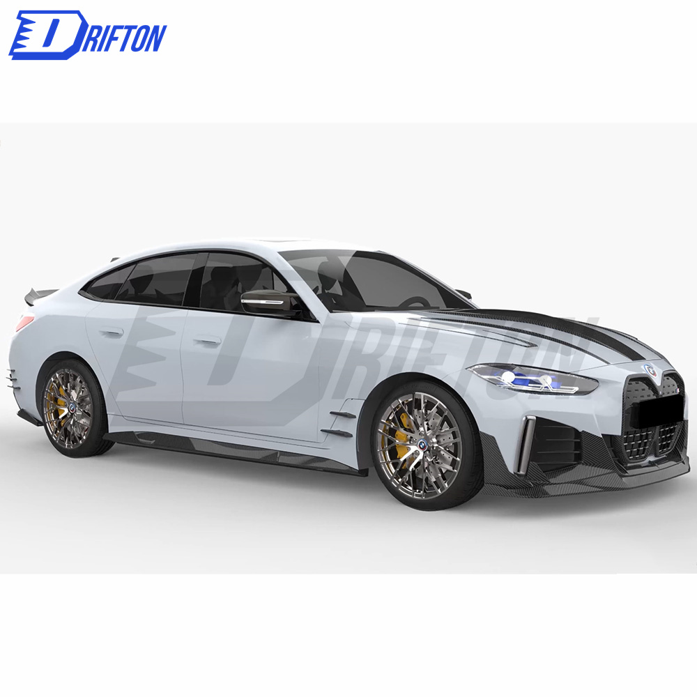 M Style Dry Carbon Fiber Trunk Spoiler For BMW i4 2021-2024