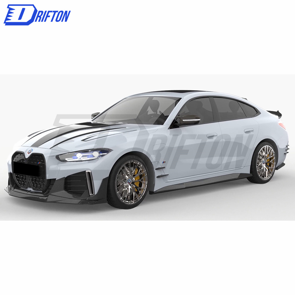 M Style Dry Carbon Fiber Trunk Spoiler For BMW i4 2021-2024