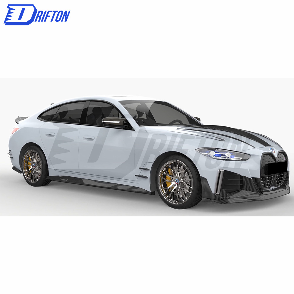 MIW Style Dry Carbon Fiber Hood For BMW i4 2021-2024