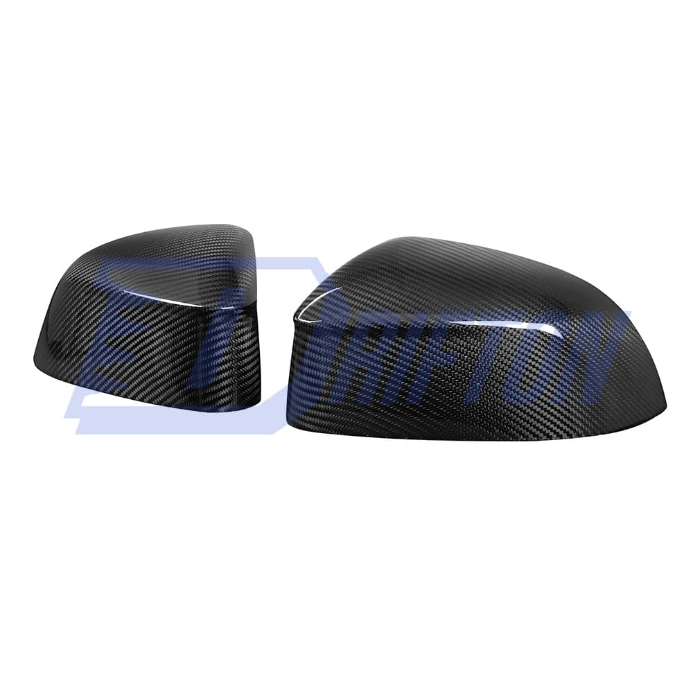 OEM Style Dry Carbon Fiber Replacement Mirror Cover For BMW X5 G05 2019-2023