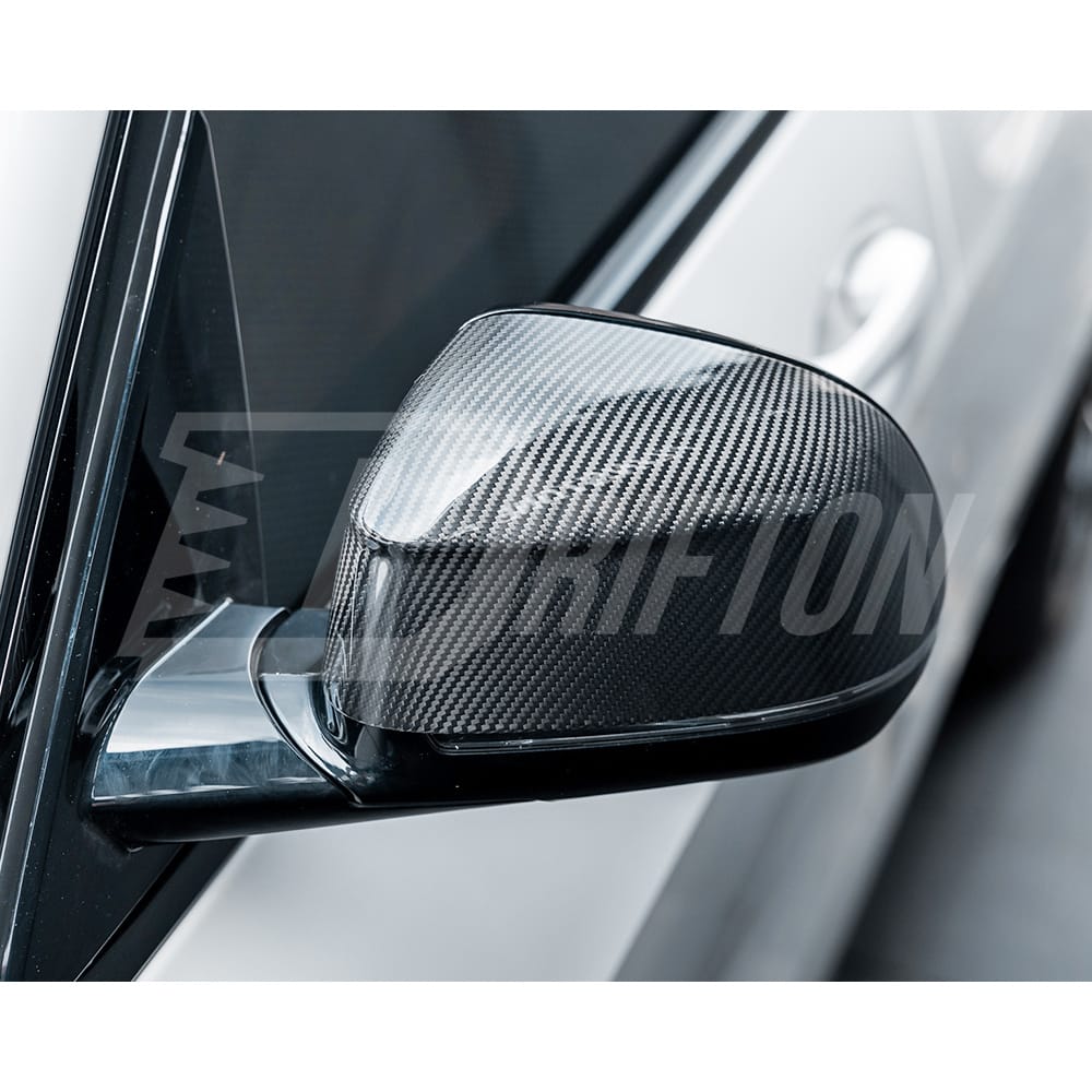 OEM Style Dry Carbon Fiber Replacement Mirror Cover For BMW X5 G05 2019-2023