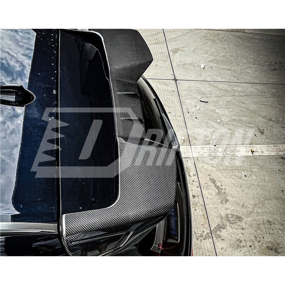 TAKD Style Dry Carbon Fiber Front Bumper Air Intake Vent Cover Trim For BMW X5 G05 2019-2023
