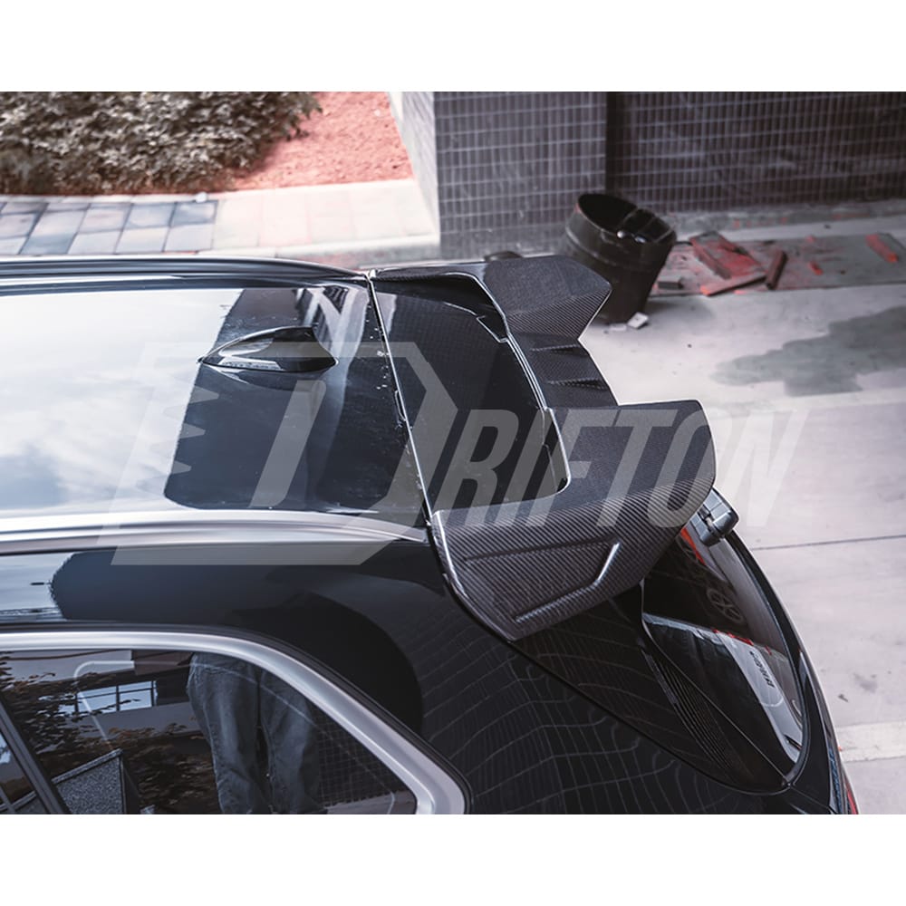 TAKD Style Dry Carbon Fiber Front Canards For BMW X5 G05 2019-2023
