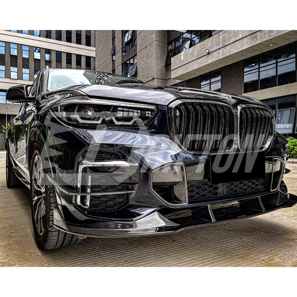 TAKD Style Dry Carbon Fiber Rear Diffuser For BMW X5 G05 2019-2023