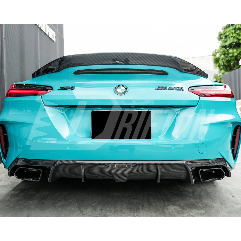 TRD Style Dry Carbon Fiber Rear Wing Trunk Spoiler For BMW Z4 G29 2019-2024