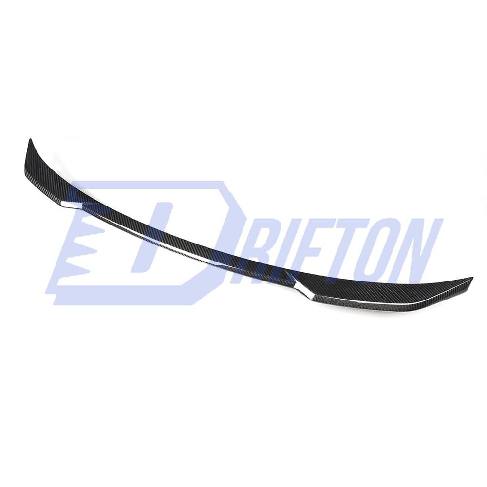 MP Style Dry Carbon Fiber Rear Trunk Spoiler Wing For BMW i4 2021-2024