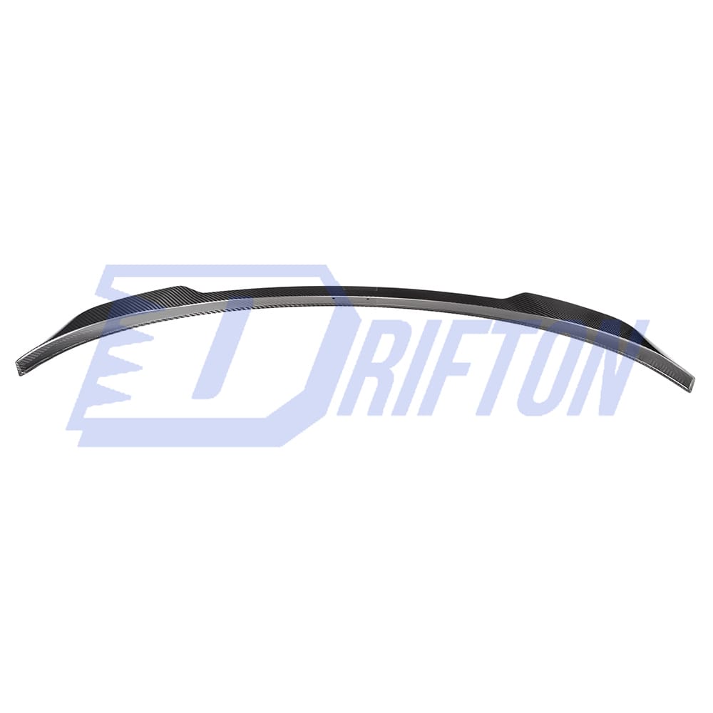 MP Style Dry Carbon Fiber Rear Trunk Spoiler Wing For BMW i4 2021-2024