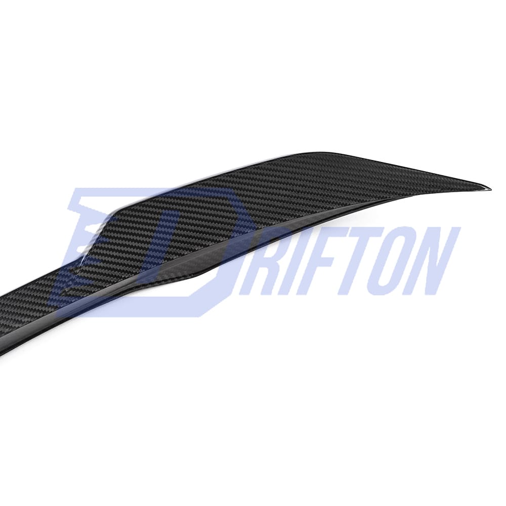 MP Style Dry Carbon Fiber Rear Trunk Spoiler Wing For BMW i4 2021-2024
