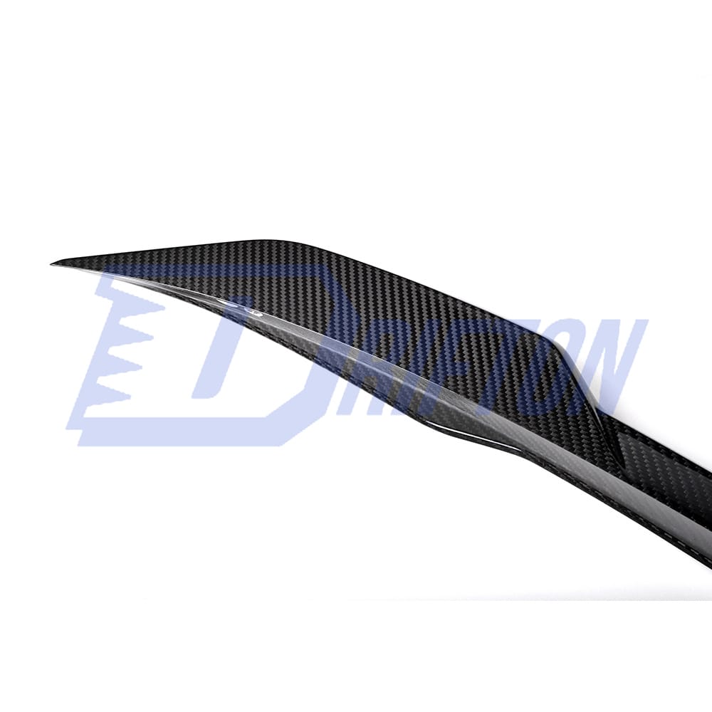 MP Style Dry Carbon Fiber Rear Trunk Spoiler Wing For BMW i4 2021-2024