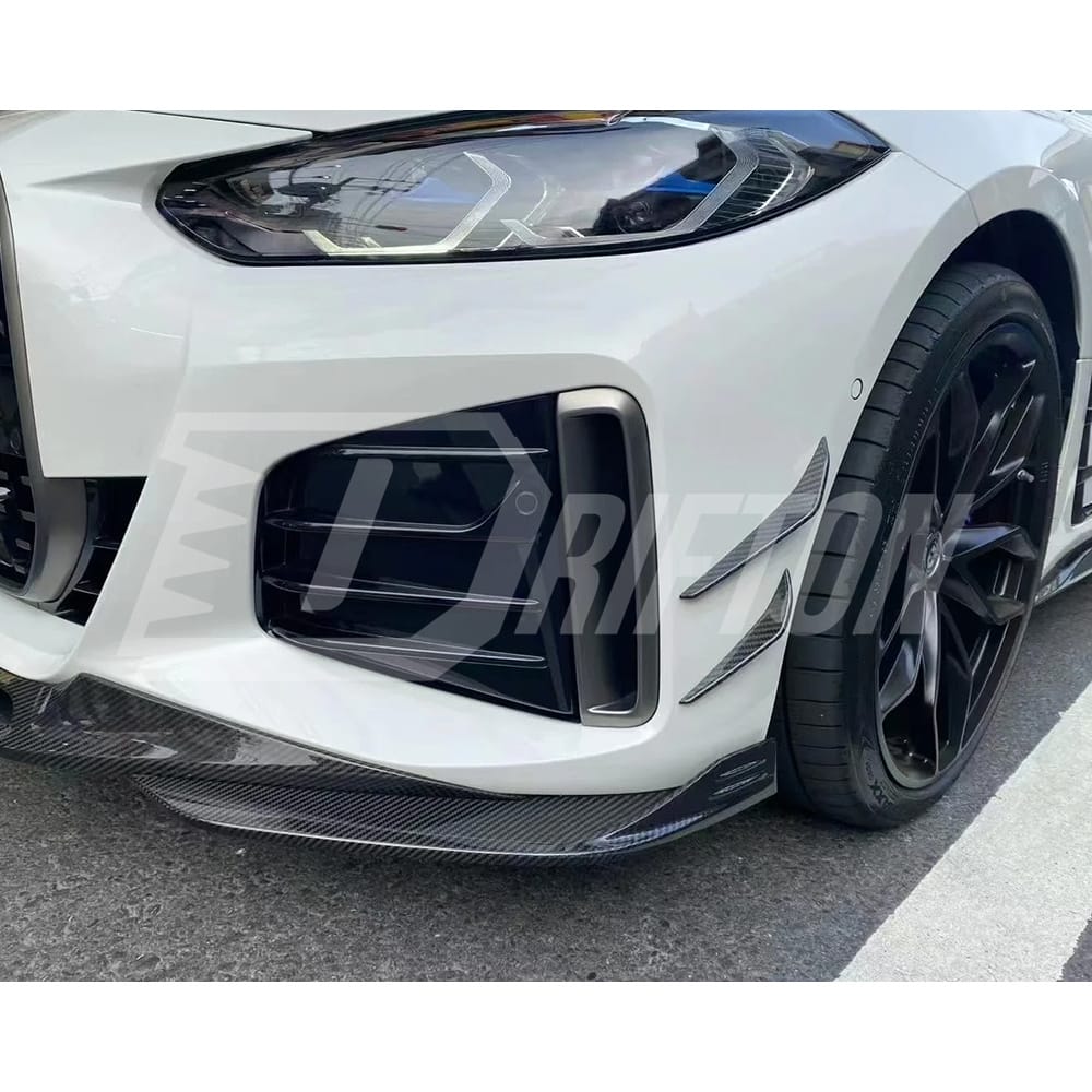 SQ Style Dry Carbon Fiber Front Lip For BMW i4 2021-2024