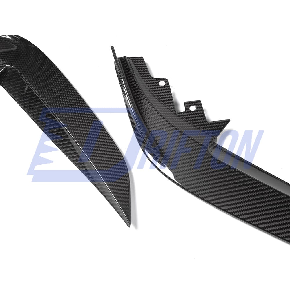 SQ Style Dry Carbon Fiber Front Lip For BMW i4 2021-2024