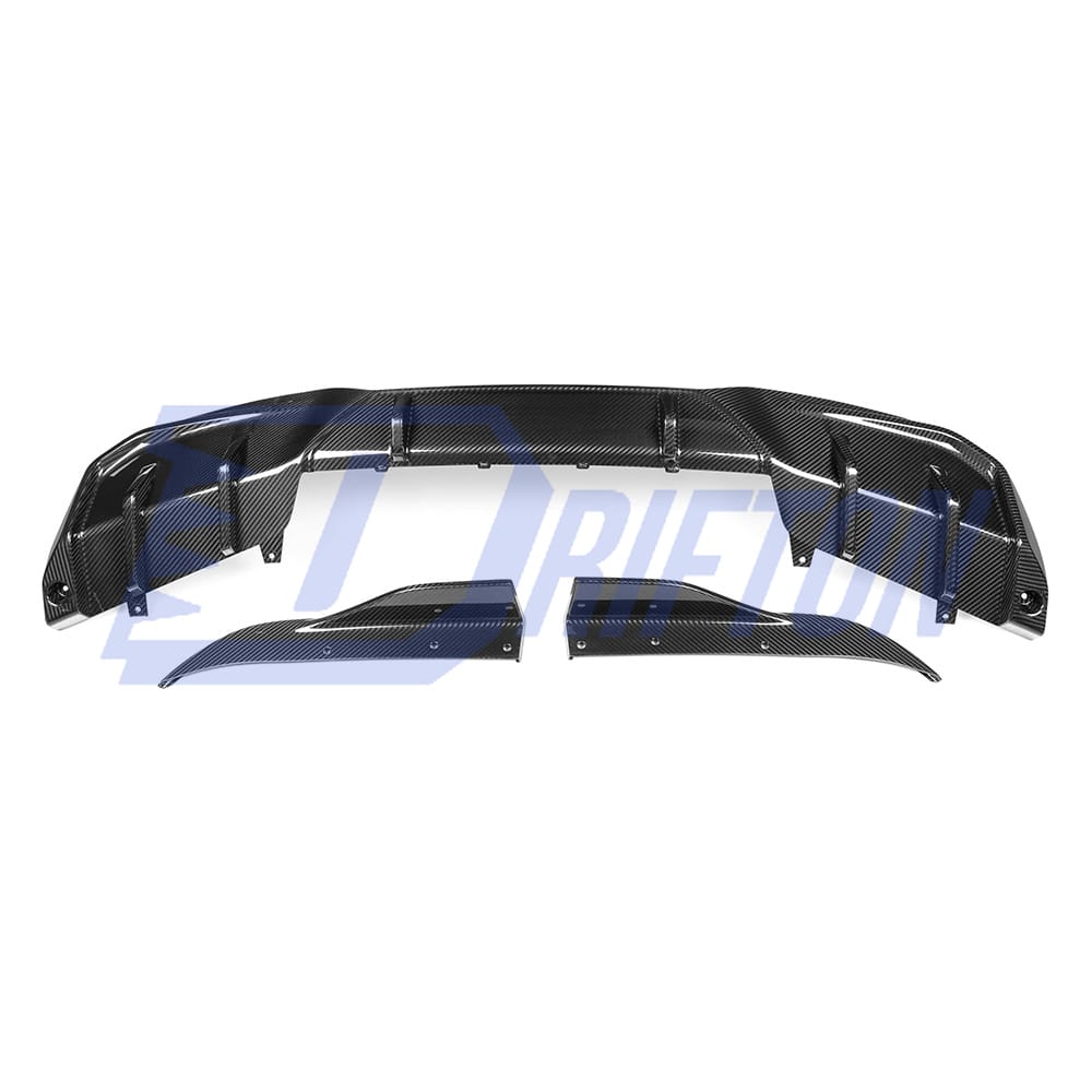 SQ Style Dry Carbon Fiber Rear Diffuser For BMW i4 2021-2024