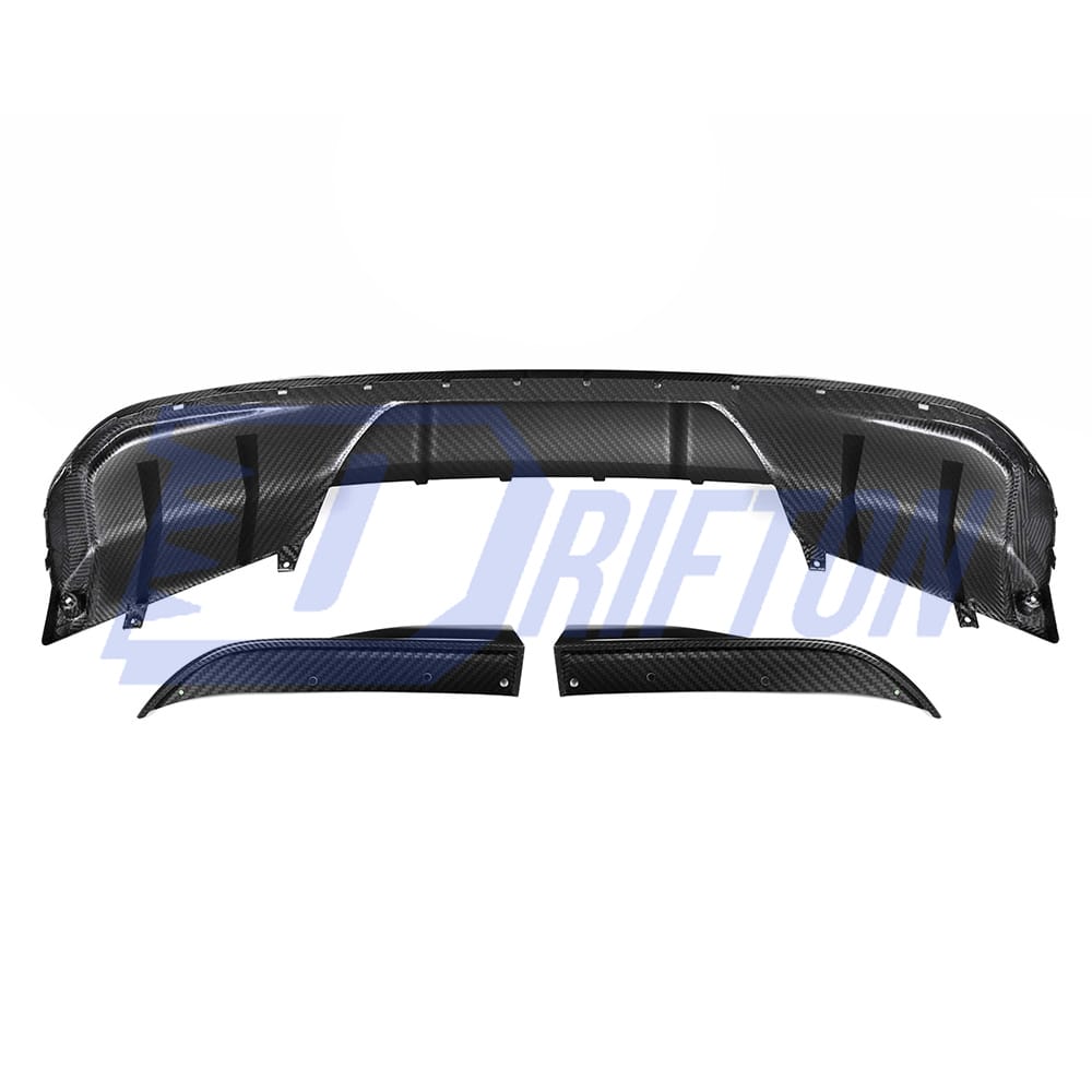 SQ Style Dry Carbon Fiber Rear Diffuser For BMW i4 2021-2024