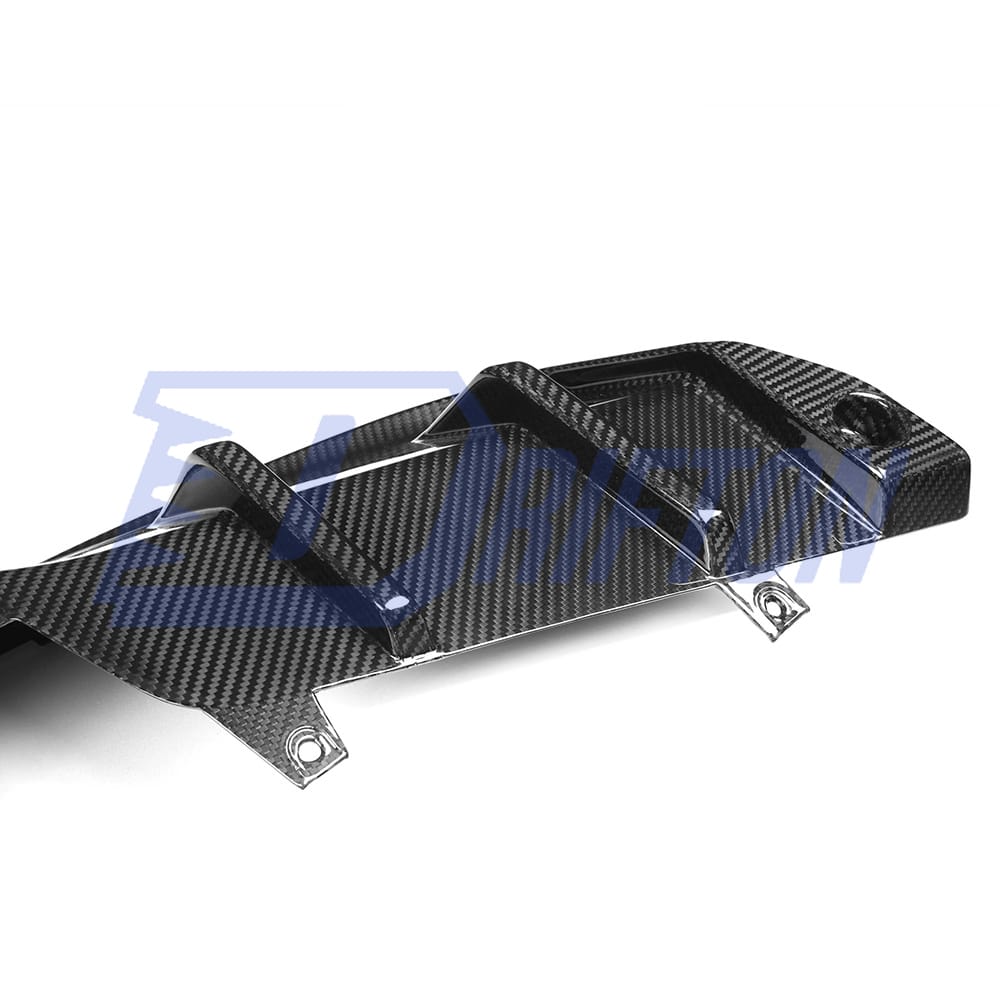 SQ Style Dry Carbon Fiber Rear Diffuser For BMW i4 2021-2024