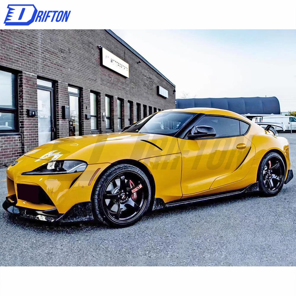 Aimgain Style Forged Carbon Fiber Front Lip For Toyota Supra MK5 A90 A91 GR 2019-2024
