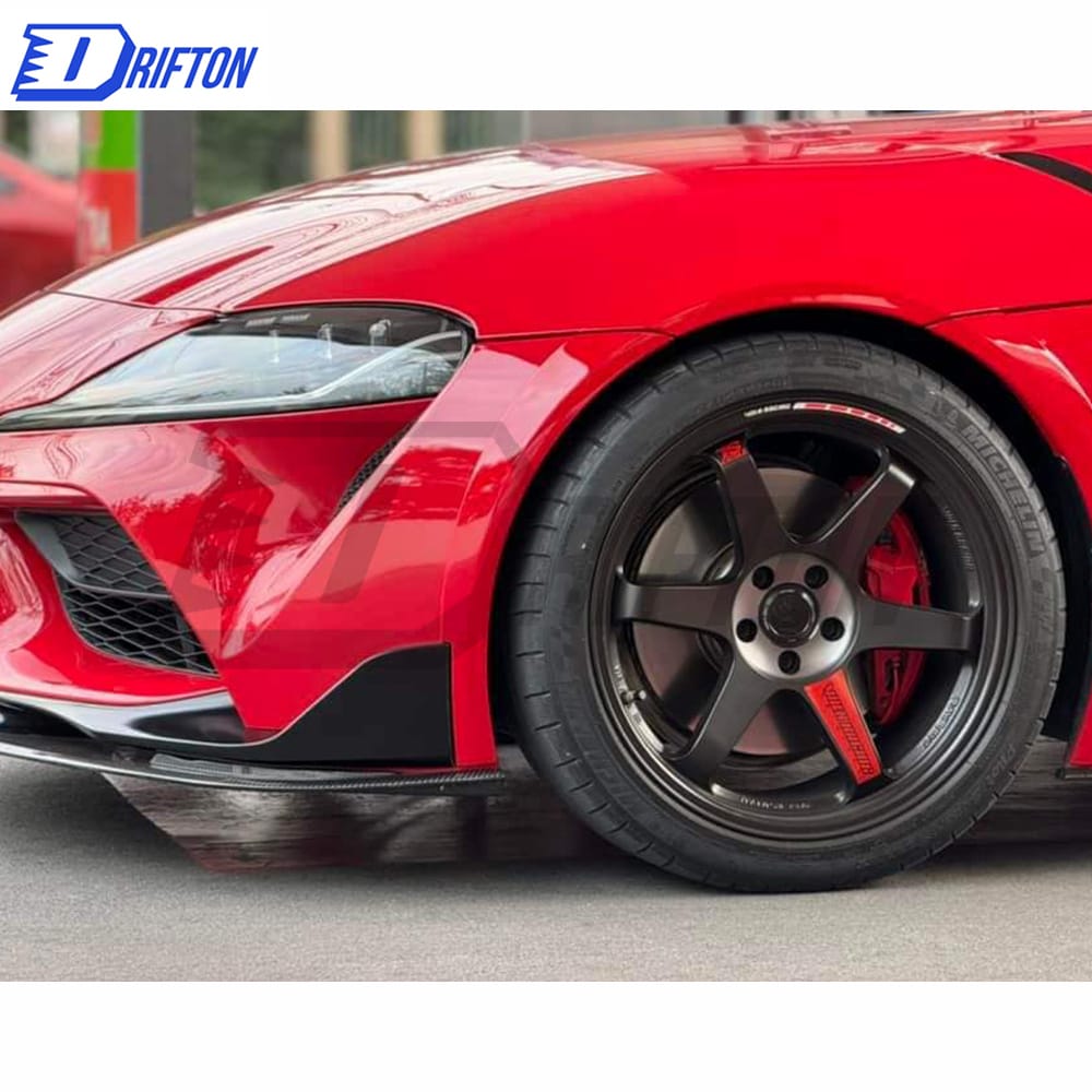 Artisan Style Carbon Fiber Front Lip For Toyota Supra MK5 A90 A91 GR 2019-2024