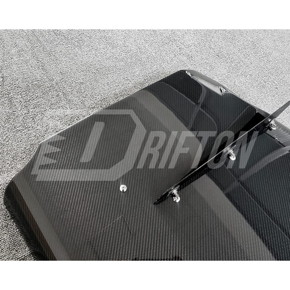 Varis Style Carbon Fiber Bumper Rear Diffuser With Fins For Toyota Supra MK5 A90 A91 GR 2019-2024