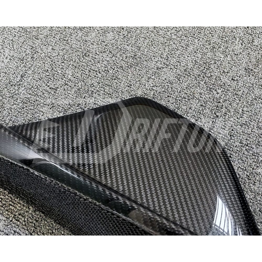 Varis Style Carbon Fiber Bumper Rear Shround Splitter Spats For Toyota Supra MK5 A90 A91 GR 2019-2024