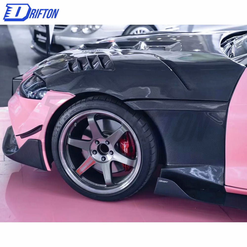 CMST Style Carbon Fiber Hood For Toyota Supra MK5 A90 A91 GR 2019-2024