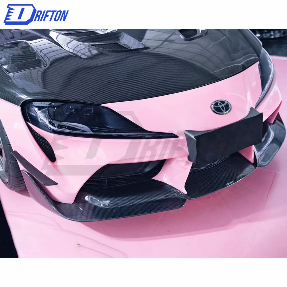 CMST Style Carbon Fiber Hood For Toyota Supra MK5 A90 A91 GR 2019-2024