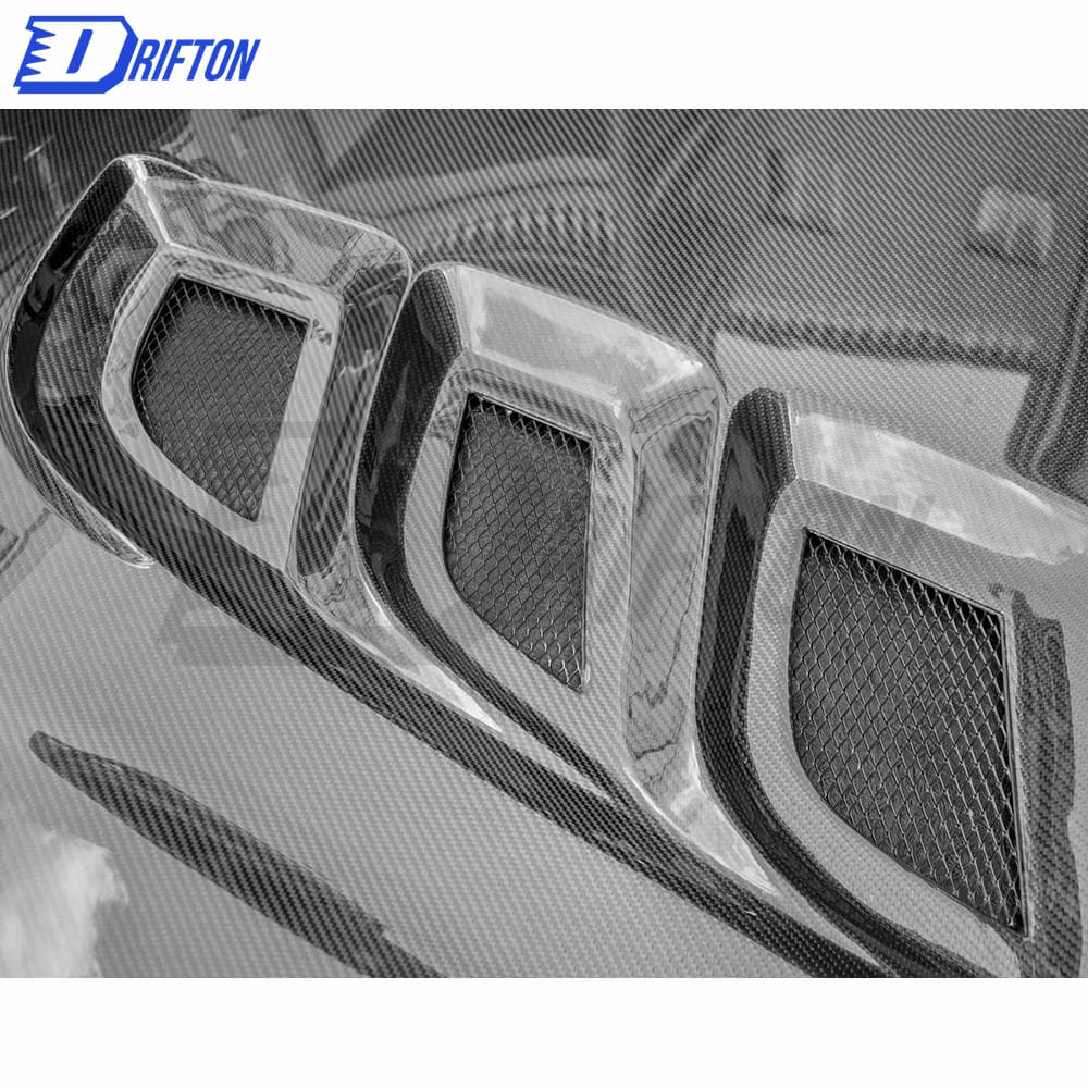 CMST Style Carbon Fiber Hood For Toyota Supra MK5 A90 A91 GR 2019-2024