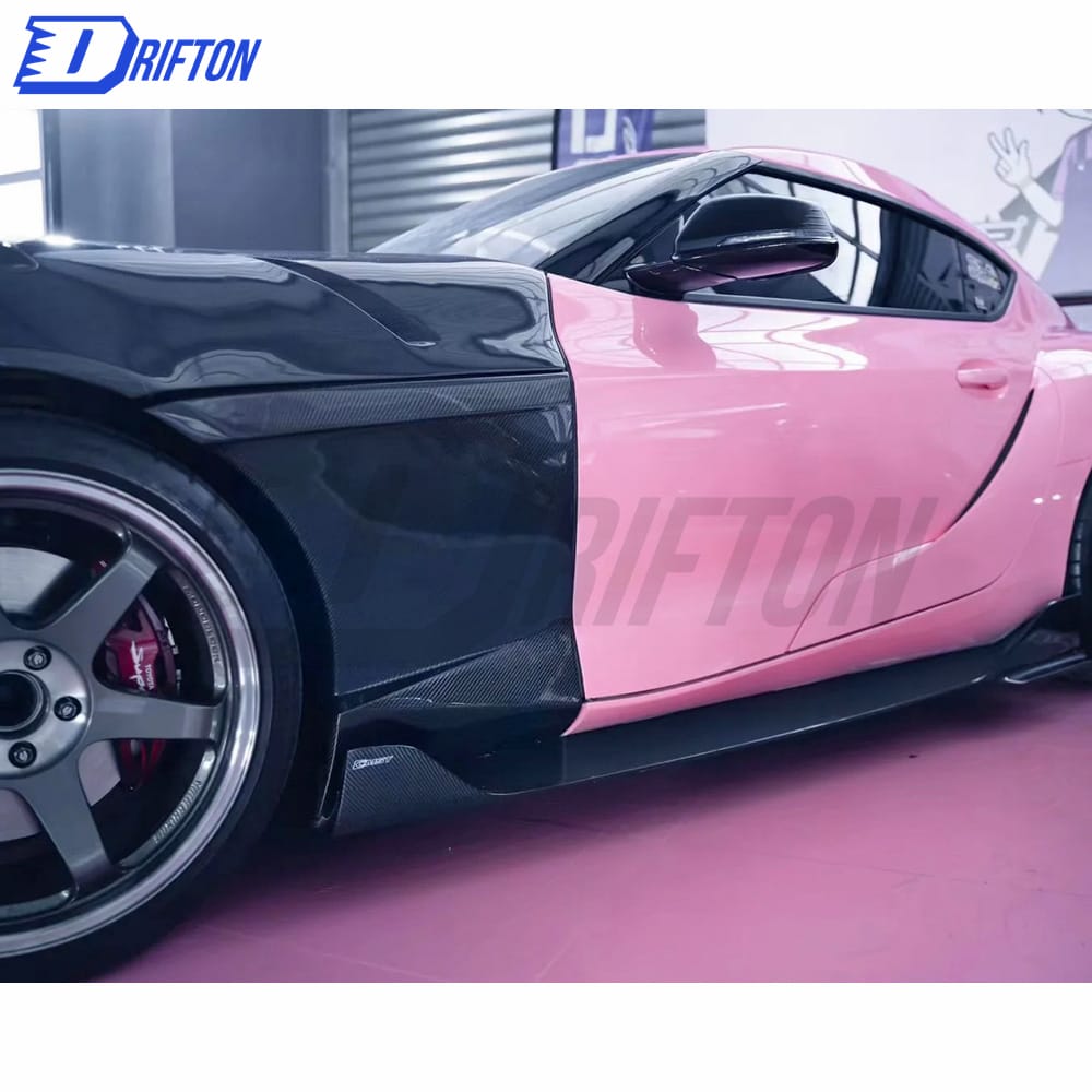 CMST Style Carbon Fiber Hood For Toyota Supra MK5 A90 A91 GR 2019-2024