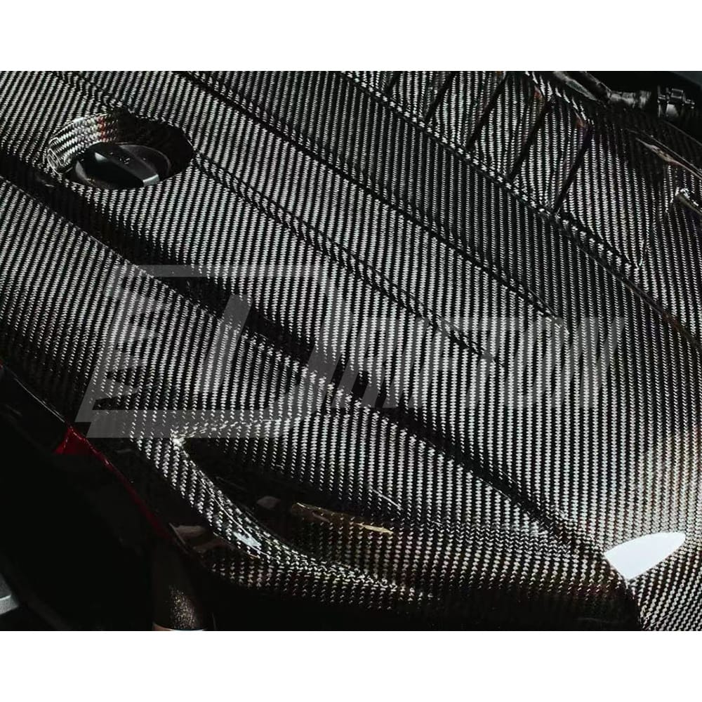 Dry Carbon Fiber Engine Cover For Toyota Supra MK5 A90 A91 GR B58 V6 2019-2024