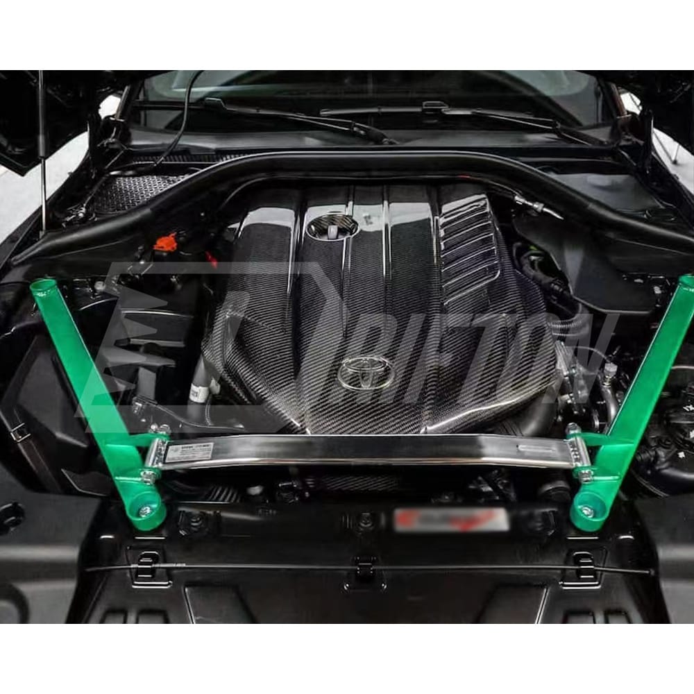 Dry Carbon Fiber Engine Cover For Toyota Supra MK5 A90 A91 GR B58 V6 2019-2024