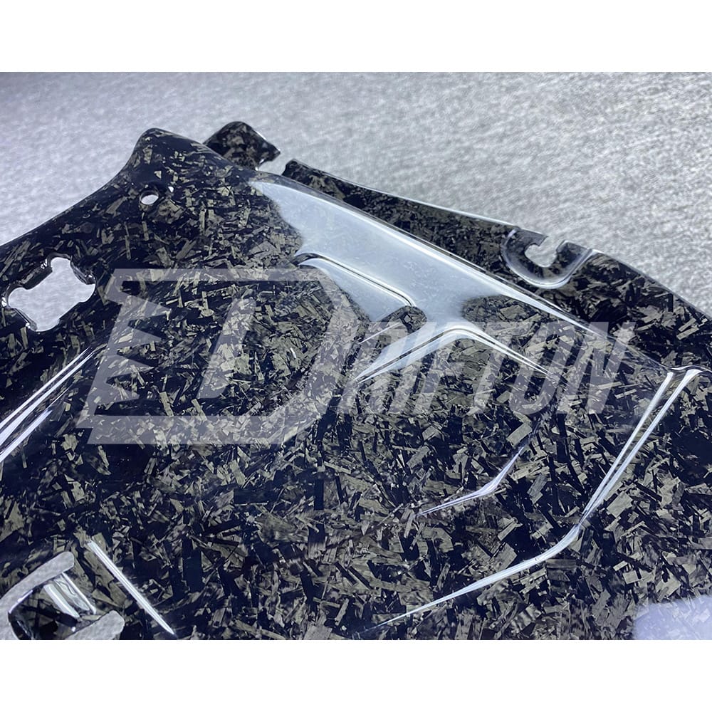 Forged Carbon Fiber Cooling Panel Plate Radiator Cover For Toyota Supra MK5 A90 A91 GR 2019-2024