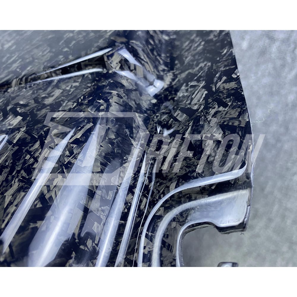 Forged Carbon Fiber Cooling Panel Plate Radiator Cover For Toyota Supra MK5 A90 A91 GR 2019-2024
