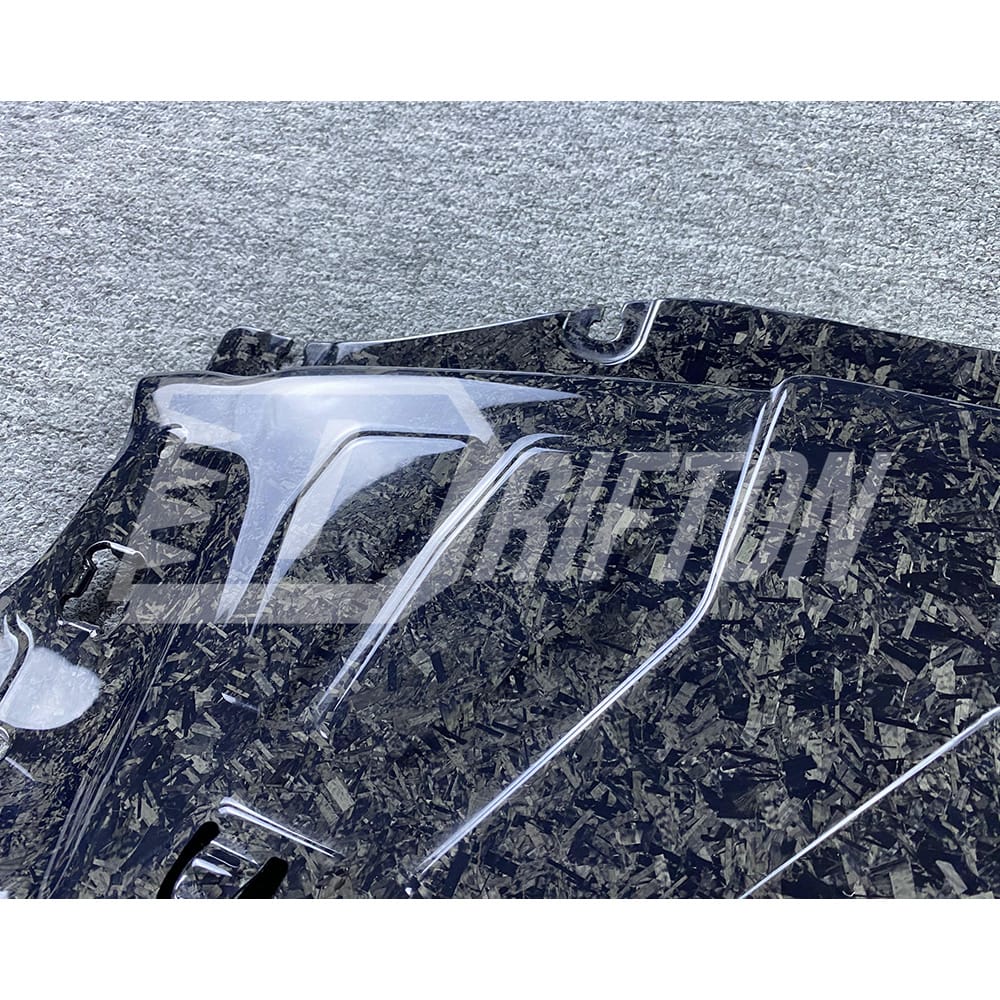 Forged Carbon Fiber Cooling Panel Plate Radiator Cover For Toyota Supra MK5 A90 A91 GR 2019-2024