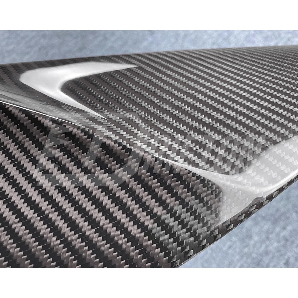 TRD Style Carbon Fiber Replacement Rear Side Blades Door Garnish For Toyota Supra MK5 A90 A91 GR 2019-2024