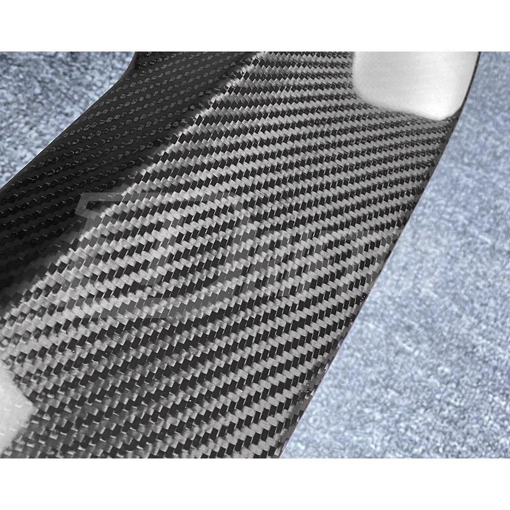 TRD Style Carbon Fiber Replacement Rear Side Blades Door Garnish For Toyota Supra MK5 A90 A91 GR 2019-2024