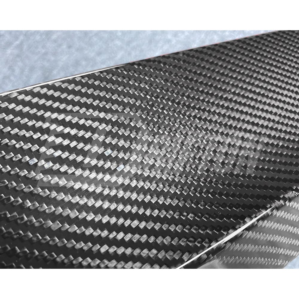 TRD Style Carbon Fiber Replacement Rear Side Blades Door Garnish For Toyota Supra MK5 A90 A91 GR 2019-2024