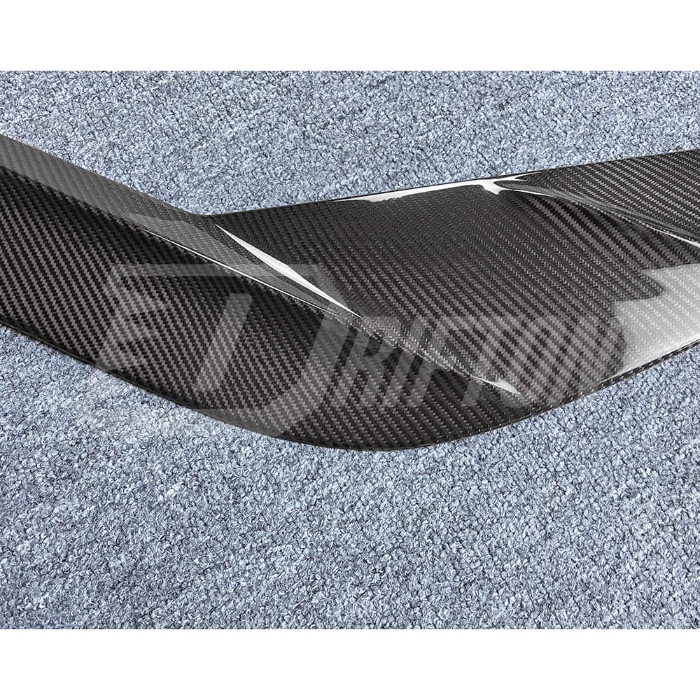 TRD Style Carbon Fiber Replacement Rear Side Blades Door Garnish For Toyota Supra MK5 A90 A91 GR 2019-2024