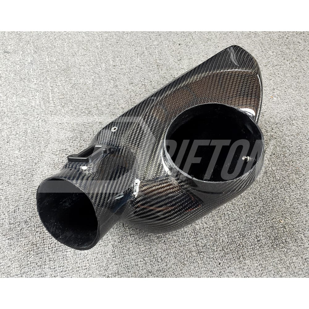 GrupperM Style Dry Carbon Fiber RAM Air System Intake Kit For Toyota Supra MK5 A90 A91 GR B58 2019-2024