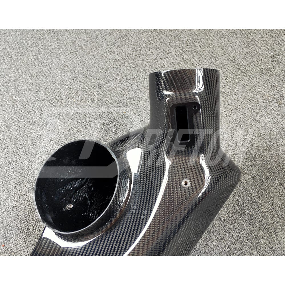 GrupperM Style Dry Carbon Fiber RAM Air System Intake Kit For Toyota Supra MK5 A90 A91 GR B58 2019-2024