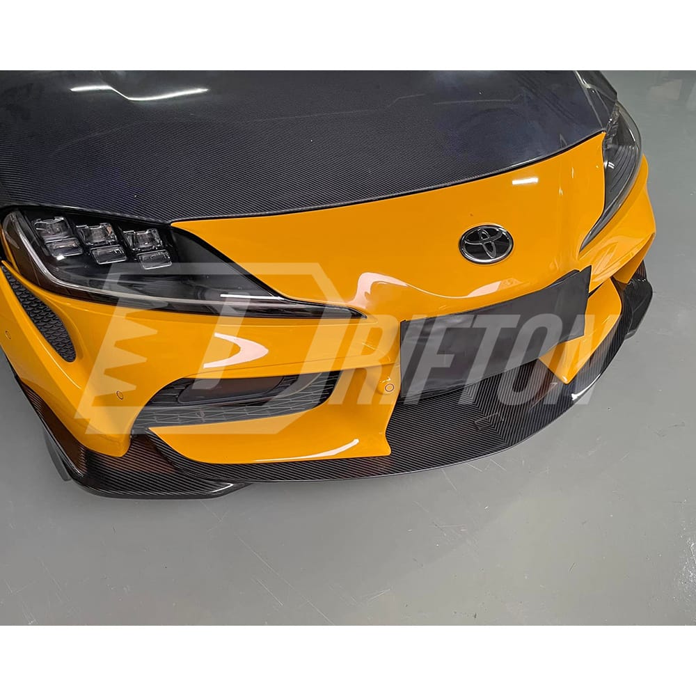 Toms Style Carbon Fiber Front Lip For Toyota Supra MK5 A90 A91 GR 2019-2024