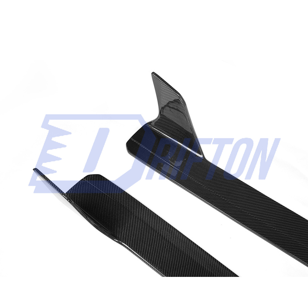 OKing Style Carbon Fiber Side Skirt For Audi R8 2007-2015