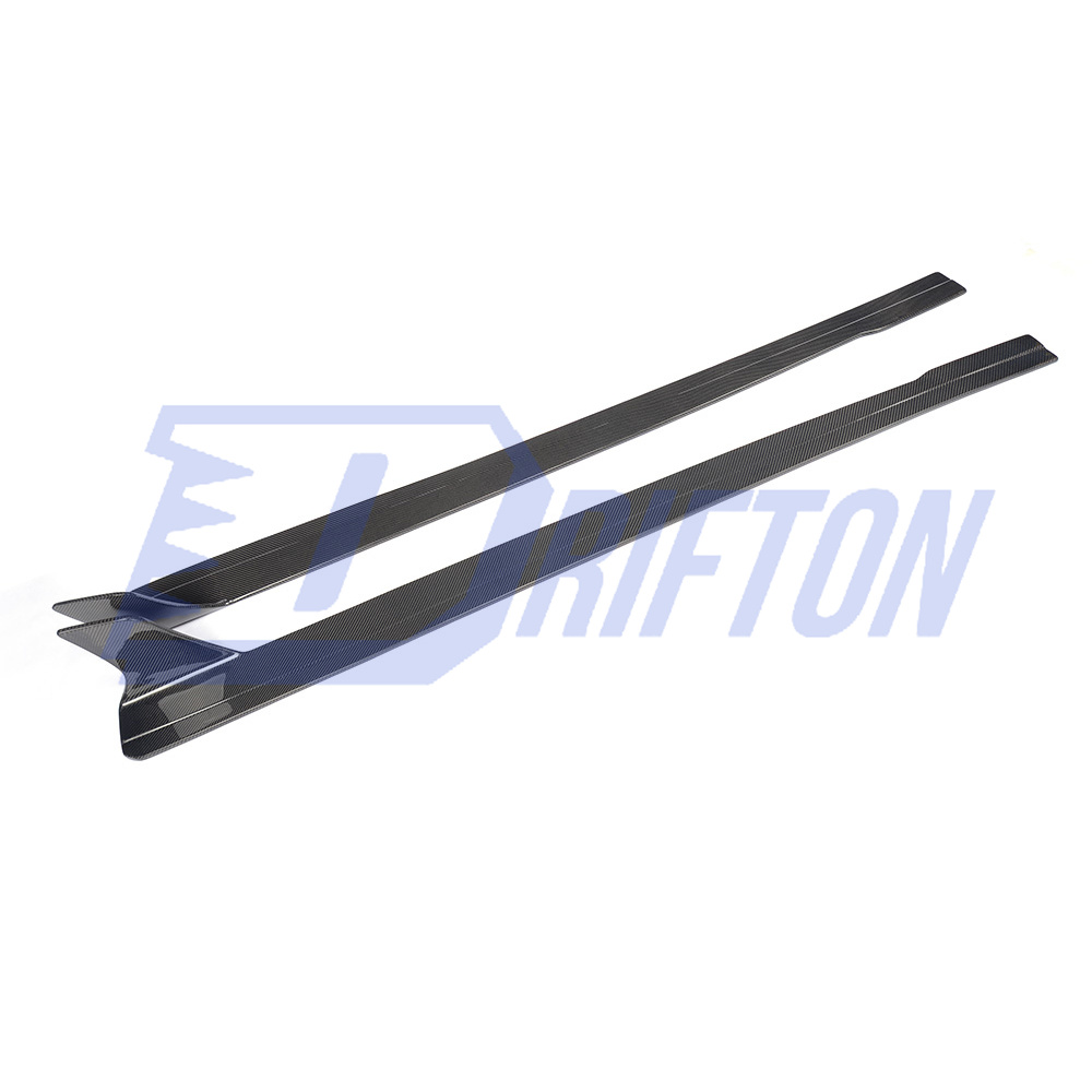 OKing Style Carbon Fiber Side Skirt For Audi R8 2007-2015