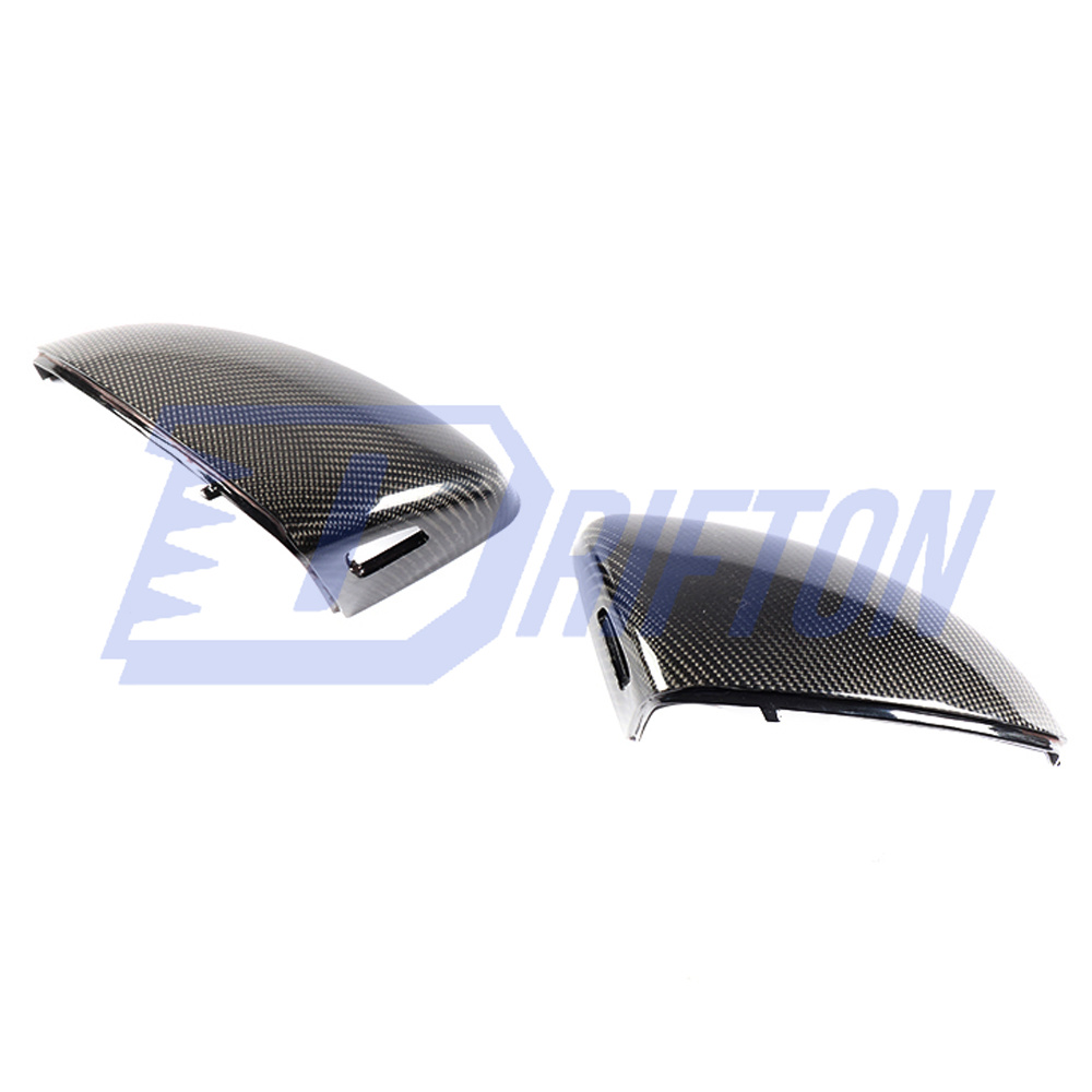 ABS + Carbon Fiber Replacement Mirror Cover For Audi R8 2016-2024