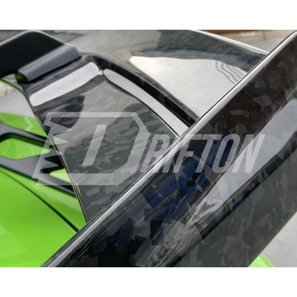 Drifton Style Dry Forged Carbon Fiber Spoiler For Audi R8 2016-2018