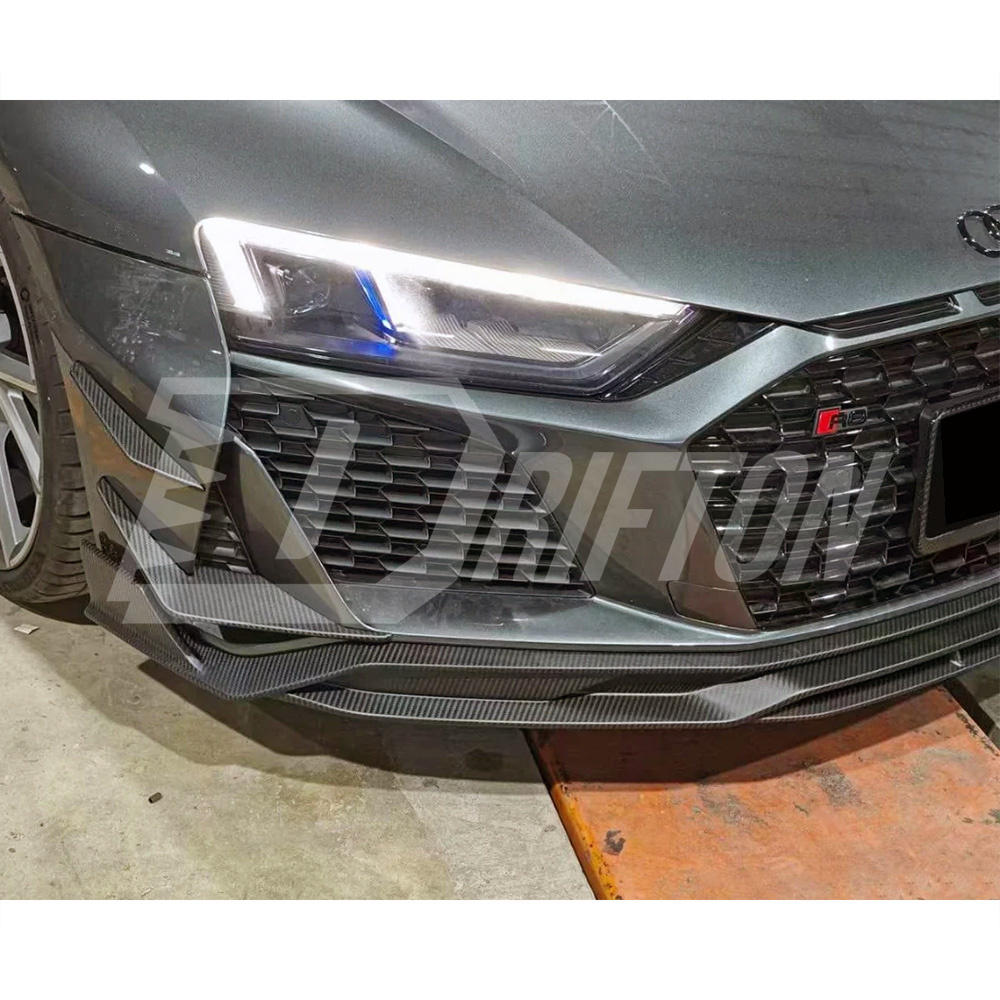 Paktechz Style Dry Carbon Fiber Side Skirt For Audi R8 2020-2024