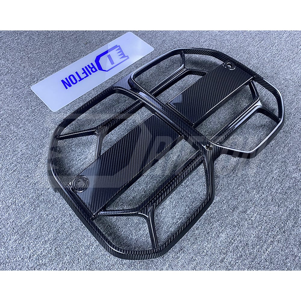 CSL Style Dry Carbon Fiber Front Grille For BMW 4 Series G26 2021-2024